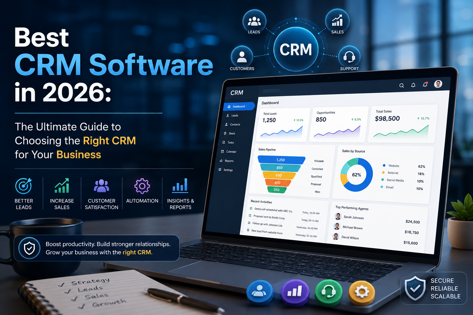 Best CRM software for 2026 guide